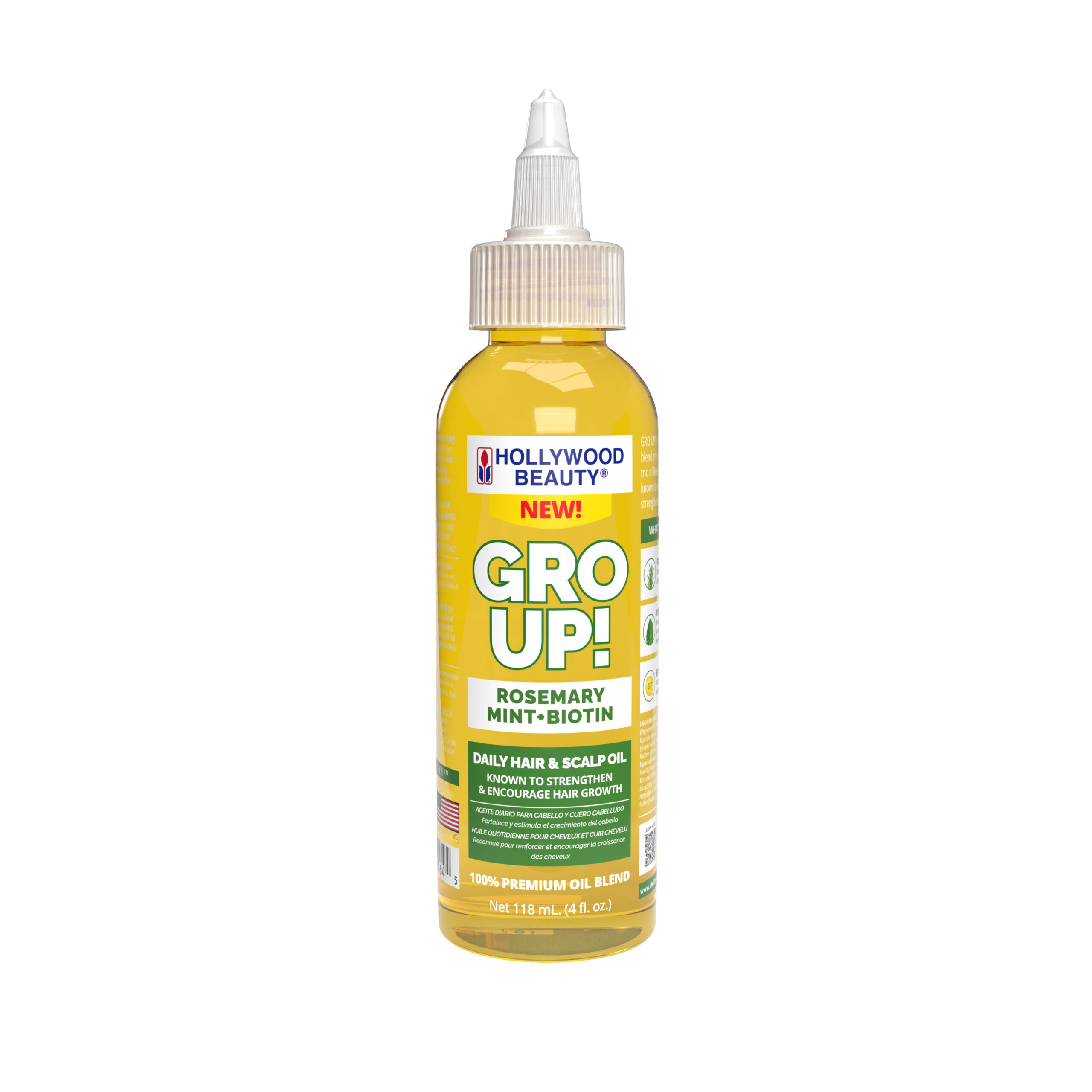 Gro Up! Rosemary, Mint + Biotin Daily Hair & Scalp Oil
