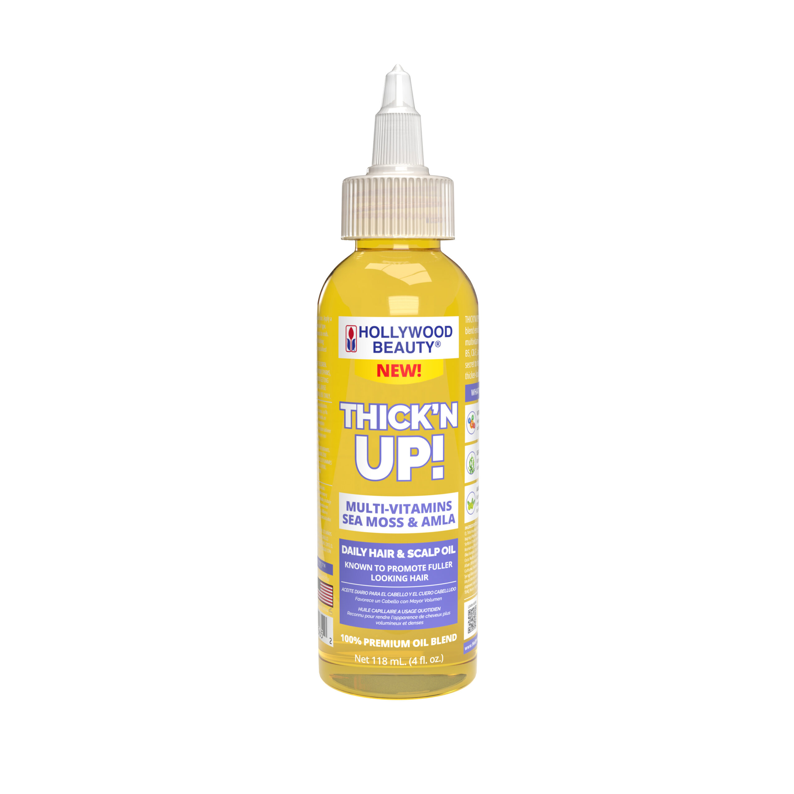 Thick’N Up! Multi-Vitamins, Sea Moss, & Amla Daily Hair & Scalp Oil